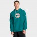 Толстовка Miami Dolphins Nike Aqua Sideline Standard Issue Alt 2 Dri-FIT