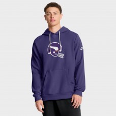 Толстовка Minnesota Vikings Nike Purple Sideline Standard Issue Alt 2 Dri-FIT