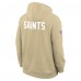 Толстовка New Orleans Saints Nike Gold Sideline Standard Issue Alt 2 Dri-FIT