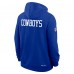 Толстовка Dallas Cowboys Nike Royal Sideline Standard Issue Alt 2 Dri-FIT