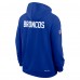 Толстовка Denver Broncos Nike Royal Sideline Standard Issue Alt 2 Dri-FIT