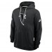 Толстовка Atlanta Falcons Nike Black Sideline Standard Issue Alt 2 Dri-FIT