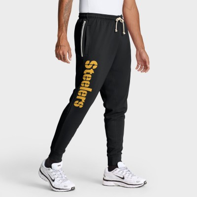 Pittsburgh Steelers Nike Black Sideline Standard Issue Ground Game Dri-FIT Taper Pants