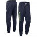 Seattle Seahawks Nike College Navy Sideline Standard Issue Ground Game Dri-FIT Taper Pants