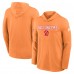 Футболка с длинным рукавом с капюшоном Tampa Bay Buccaneers Nike Orange Sideline Pass Accuracy Dri-FIT