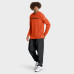 Футболка Cincinnati Bengals Nike Orange Sideline Pure Fury Performance Long Sleeve Hooded