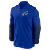Пуловер Buffalo Bills Nike Royal Sideline Dri-FIT Half-Zip