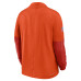 Пуловер Cincinnati Bengals Nike Orange Sideline Dri-FIT Half-Zip