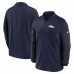Denver Broncos Nike Navy Sideline Dri-FIT Half-Zip Pullover