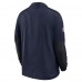 Denver Broncos Nike Navy Sideline Dri-FIT Half-Zip Pullover