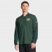Green Bay Packers Nike Green Sideline Dri-FIT Half-Zip Pullover