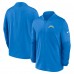 Los Angeles Chargers Nike Powder Blue Sideline Dri-FIT Half-Zip Pullover
