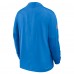 Los Angeles Chargers Nike Powder Blue Sideline Dri-FIT Half-Zip Pullover
