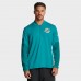 Miami Dolphins Nike Aqua Sideline Dri-FIT Half-Zip Pullover