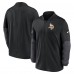 Minnesota Vikings Nike Black Sideline Dri-FIT Half-Zip Pullover
