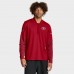 San Francisco 49ers Nike Scarlet Sideline Dri-FIT Half-Zip Pullover