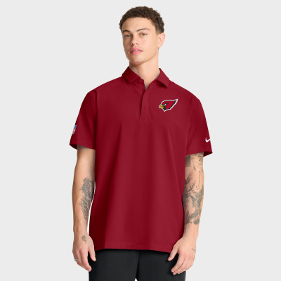 Поло Arizona Cardinals Nike Cardinal Sideline Woven Dri-FIT