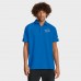 Detroit Lions Nike Blue Sideline Woven Dri-FIT Polo