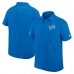 Detroit Lions Nike Blue Sideline Woven Dri-FIT Polo