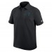 Carolina Panthers Nike Black Sideline City Pride Woven Performance Polo