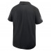Carolina Panthers Nike Black Sideline City Pride Woven Performance Polo