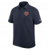 Chicago Bears Nike Navy Sideline City Pride Woven Performance Polo