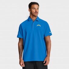 Los Angeles Chargers Nike Powder Blue Sideline Woven Dri-FIT Polo