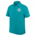 Miami Dolphins Nike Aqua Sideline City Pride Woven Performance Polo