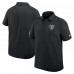 Las Vegas Raiders Nike Black Sideline Woven Dri-FIT Polo