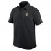 Поло New Orleans Saints Nike Black Sideline City Pride Woven Performance