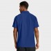 New York Giants Nike Royal Sideline Woven Dri-FIT Polo