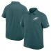 Philadelphia Eagles Nike Midnight Green Sideline Woven Dri-FIT Polo