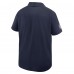 Seattle Seahawks Nike College Navy Sideline Woven Dri-FIT Polo