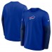 Футболка с длинным рукавом Buffalo Bills Nike Royal Sideline Scripted to Win Performance