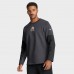 Футболка с длинным рукавом Cleveland Browns Nike Anthracite Sideline Coach Therma-FIT Футболка с длинным рукавом Cleveland Browns Nike Anthracite Sideline Coach Therma-FIT