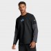 Футболка с длинным рукавом Detroit Lions Nike Black Sideline Coach Therma-FIT