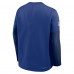 New York Giants Nike Royal Sideline Coach Therma-FIT Long Sleeve T-Shirt