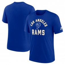 Los Angeles Rams Nike Favorable Timeline Tri-Blend T-Shirt - Royal
