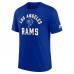 Los Angeles Rams Nike Favorable Timeline Tri-Blend T-Shirt - Royal