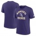 Minnesota Vikings Nike Purple Favorable Timeline Tri-Blend T-Shirt