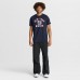New York Giants Nike Navy Favorable Timeline Tri-Blend T-Shirt