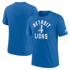 Футболка Detroit Lions Nike Royal Favorable Timeline Tri-Blend