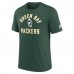 Футболка Green Bay Packers Nike Green Favorable Timeline Tri-Blend