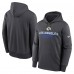 Los Angeles Rams Nike Toss Sweep Performance Pullover Hoodie - Anthracite