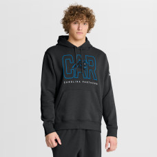 Толстовка Carolina Panthers Nike Black Busted Play Club Fleece