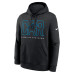 Толстовка Carolina Panthers Nike Black Busted Play Club Fleece
