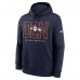 Толстовка Denver Broncos Nike Navy Busted Play Club Fleece