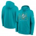 Толстовка Miami Dolphins Nike Aqua Busted Play Club Fleece