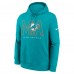 Толстовка Miami Dolphins Nike Aqua Busted Play Club Fleece