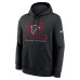 Толстовка Atlanta Falcons Nike Black Busted Play Club Fleece
